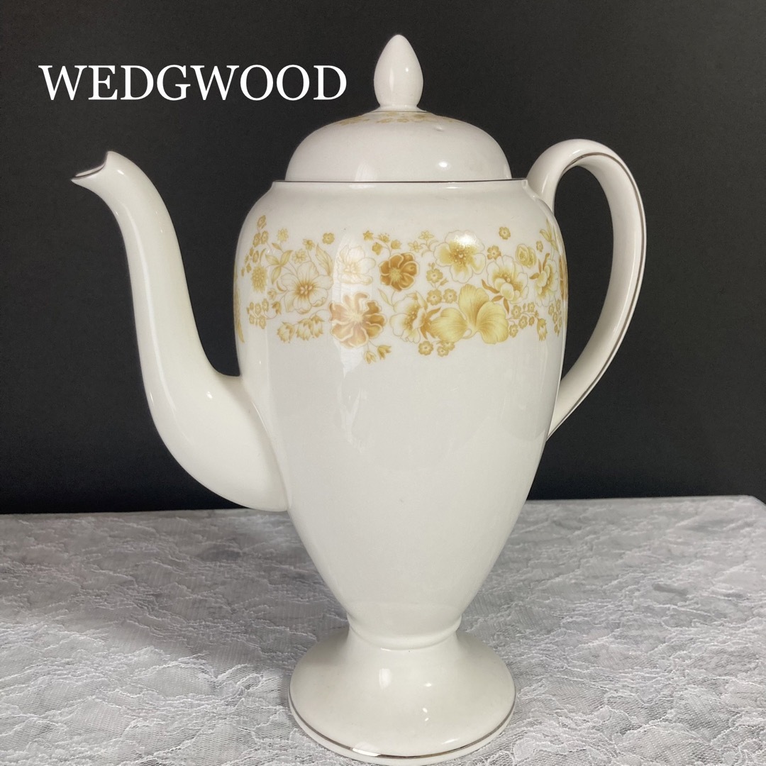 ウェッジウッド WEDGWOOD ミモザ コーヒーポット - 食器