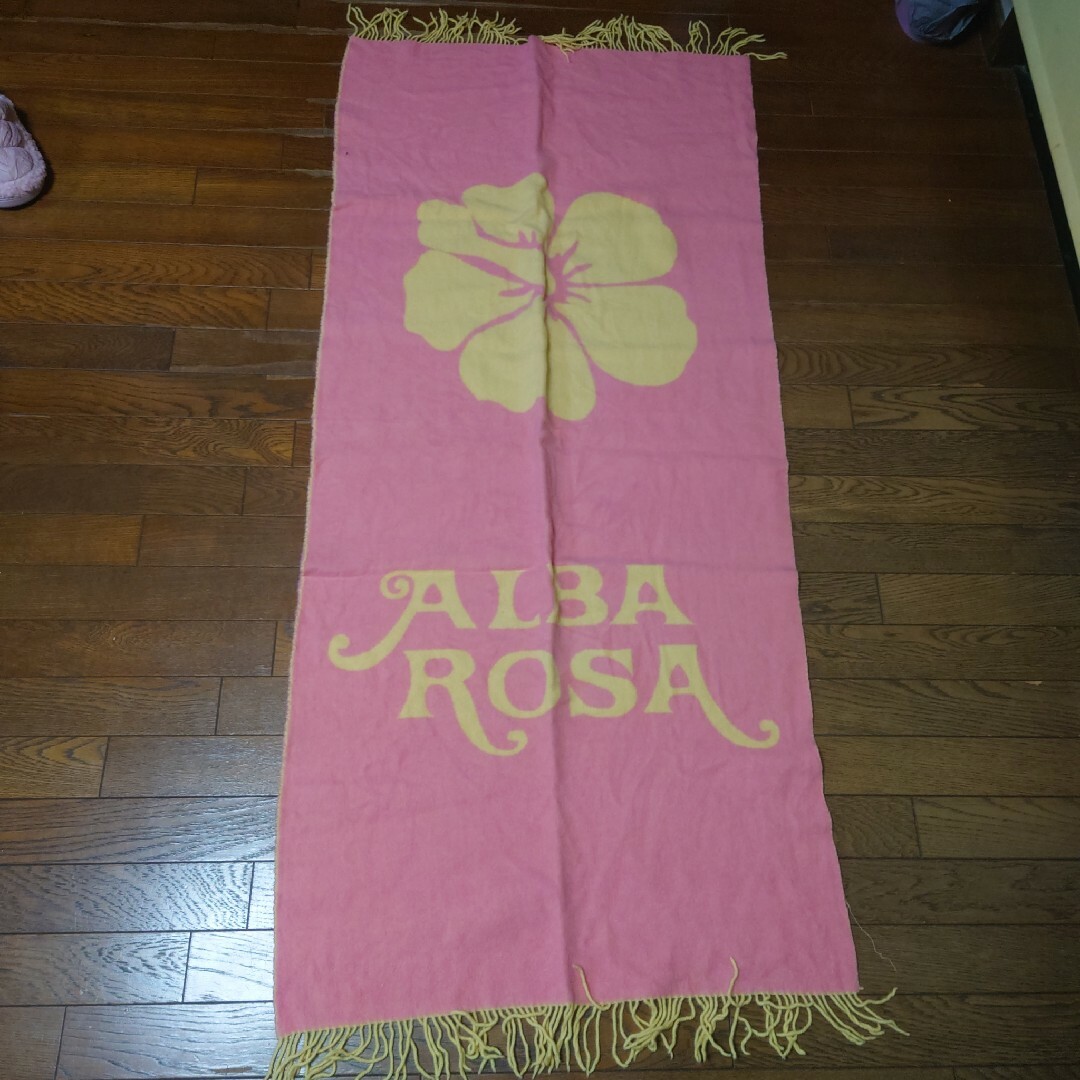 【美品】ALBA ROSA 大判ストール