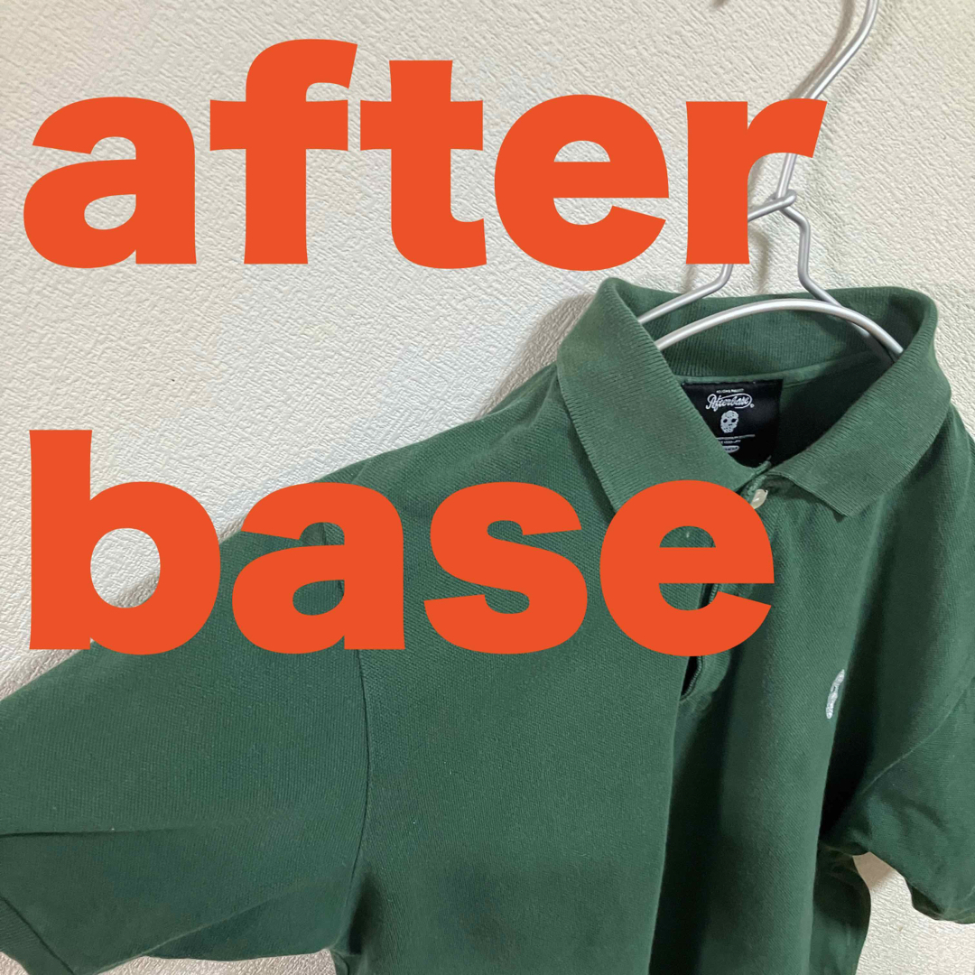 AFTERBASE(アフターベース)の【afterbase】ポロシャツ アフターベース ホッケーマスク レッドラム メンズのトップス(Tシャツ/カットソー(半袖/袖なし))の商品写真