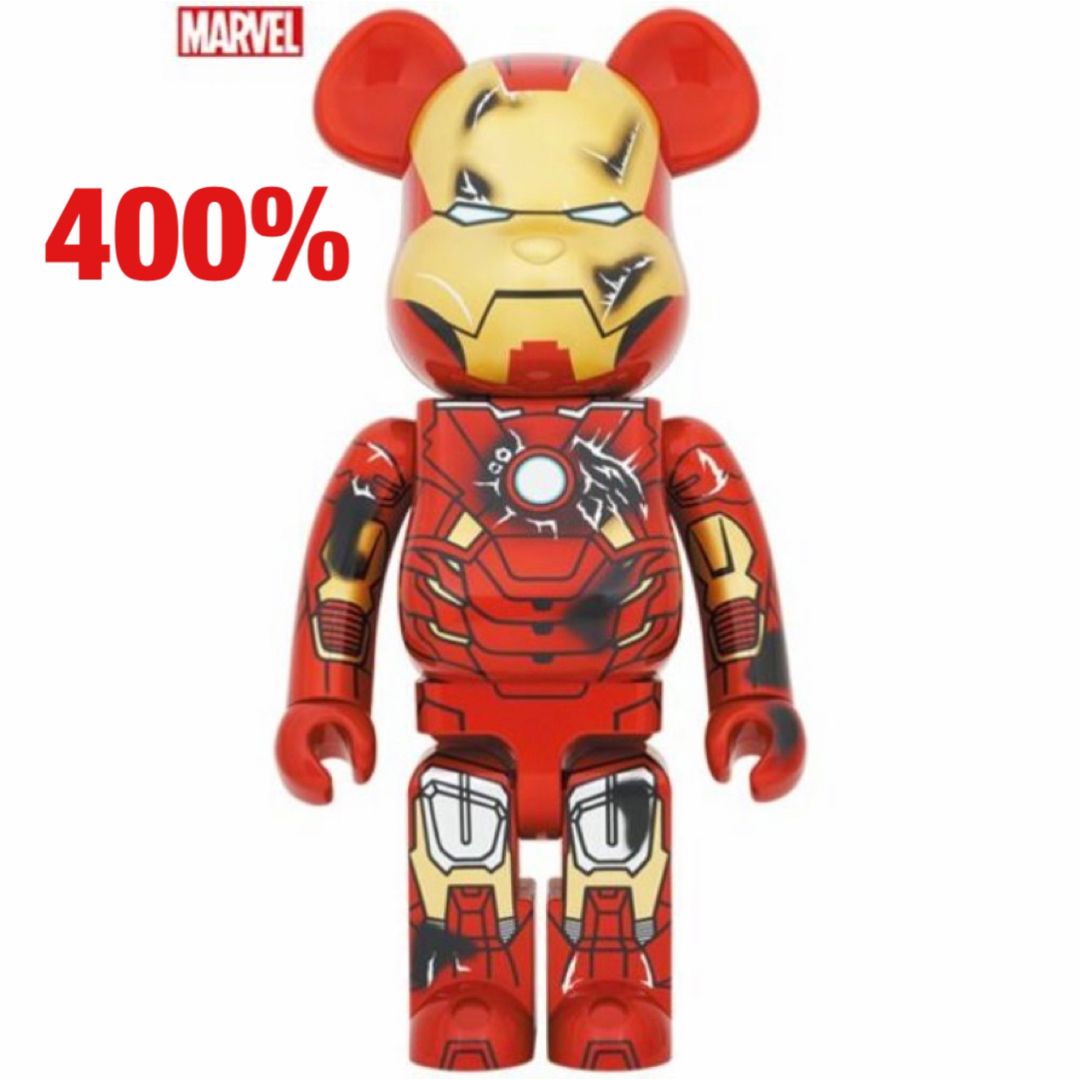 BE@RBRICK IRON MAN MARK VII DAMAGE 400％