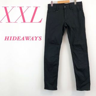 ハイダウェイ(HIDEAWAY)のHIDEAWAYS NICOLE ハイダウェイニコル　スキニーパンツ　XXL(カジュアルパンツ)