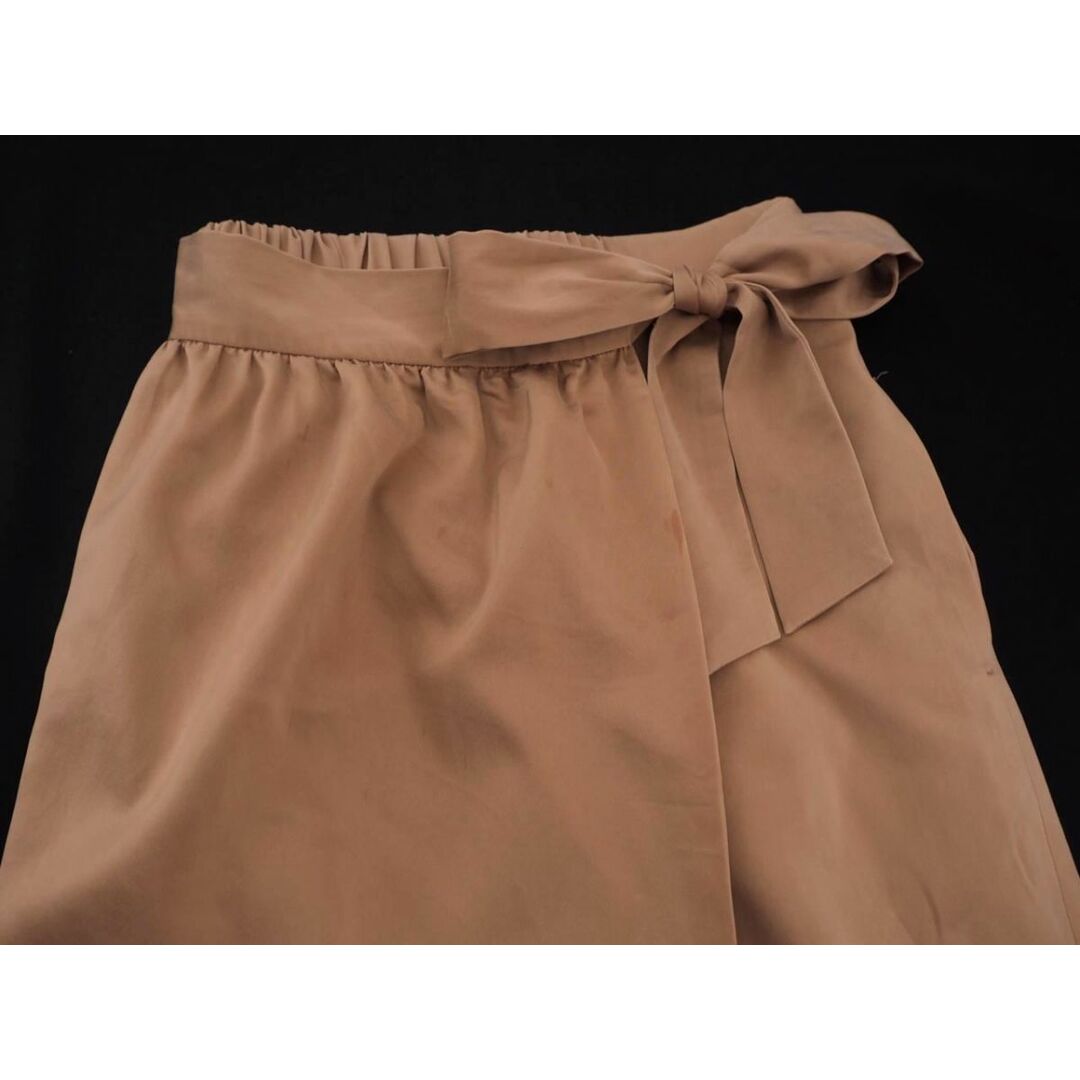 UNITED ARROWS(ユナイテッドアローズ)のユナイテッドアローズ サテン ラップ風 スカート size34/ピンク ■■ レディース レディースのスカート(ロングスカート)の商品写真