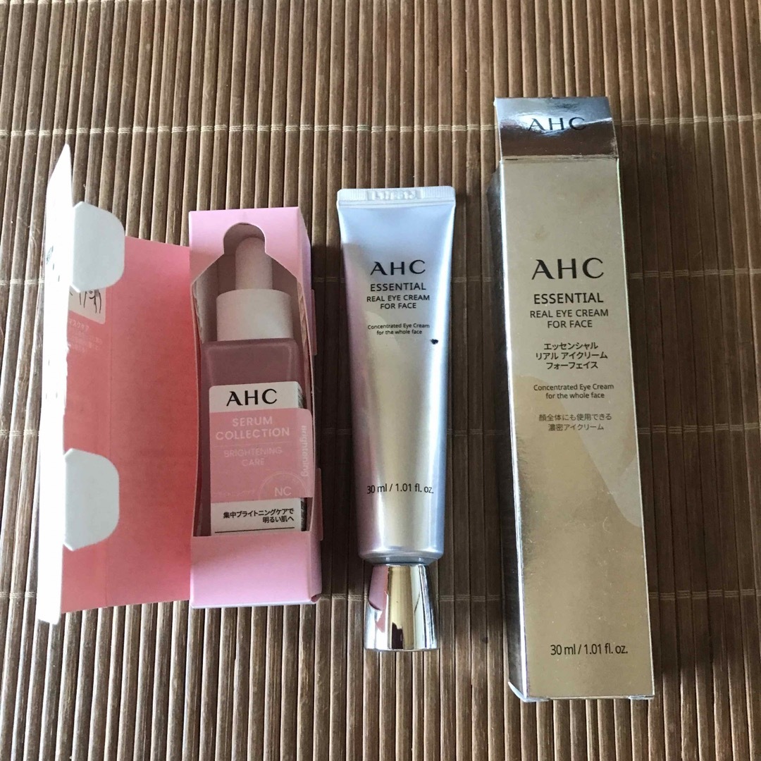 Unilever(ユニリーバ)のAHC アイクリーム&セラム　2点セット コスメ/美容のスキンケア/基礎化粧品(アイケア/アイクリーム)の商品写真