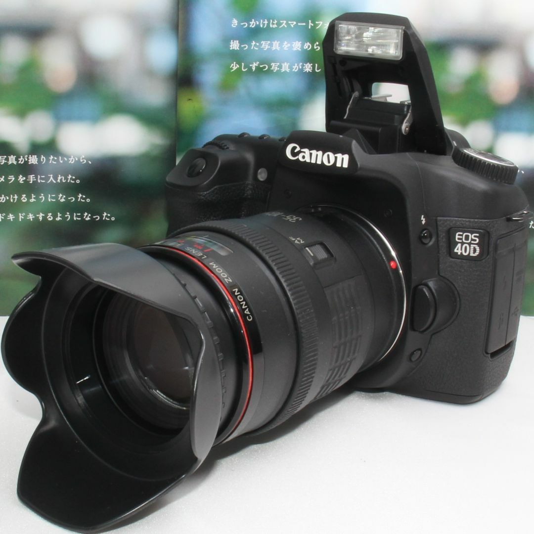 ❤️新品カメラバッグ付き❤️Canon EOS 40D レンズセット❤️