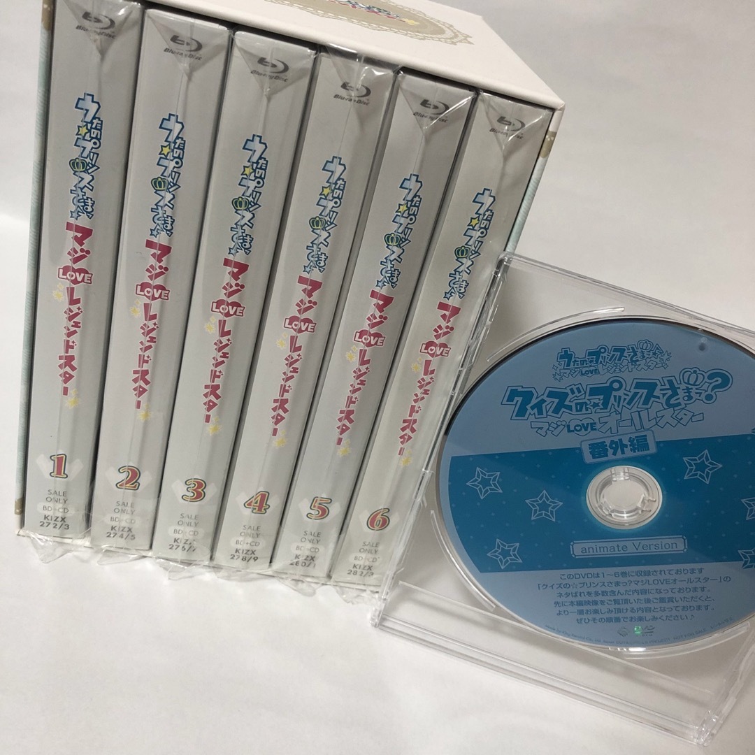 エンタメ/ホビー【うたプリ】マジLOVEレジェンドスター　Blu-ray 全巻セット