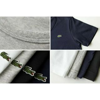 ラコステ(LACOSTE)の新品未使用 LACOSTE ラコステ半袖 Tシャツ S-Mネイビー(Tシャツ(半袖/袖なし))