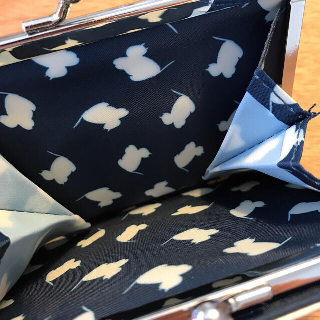 bulle de savon(ビュルデサボン)のビュルデサボン がま口二つ折り財布 レディースのファッション小物(財布)の商品写真