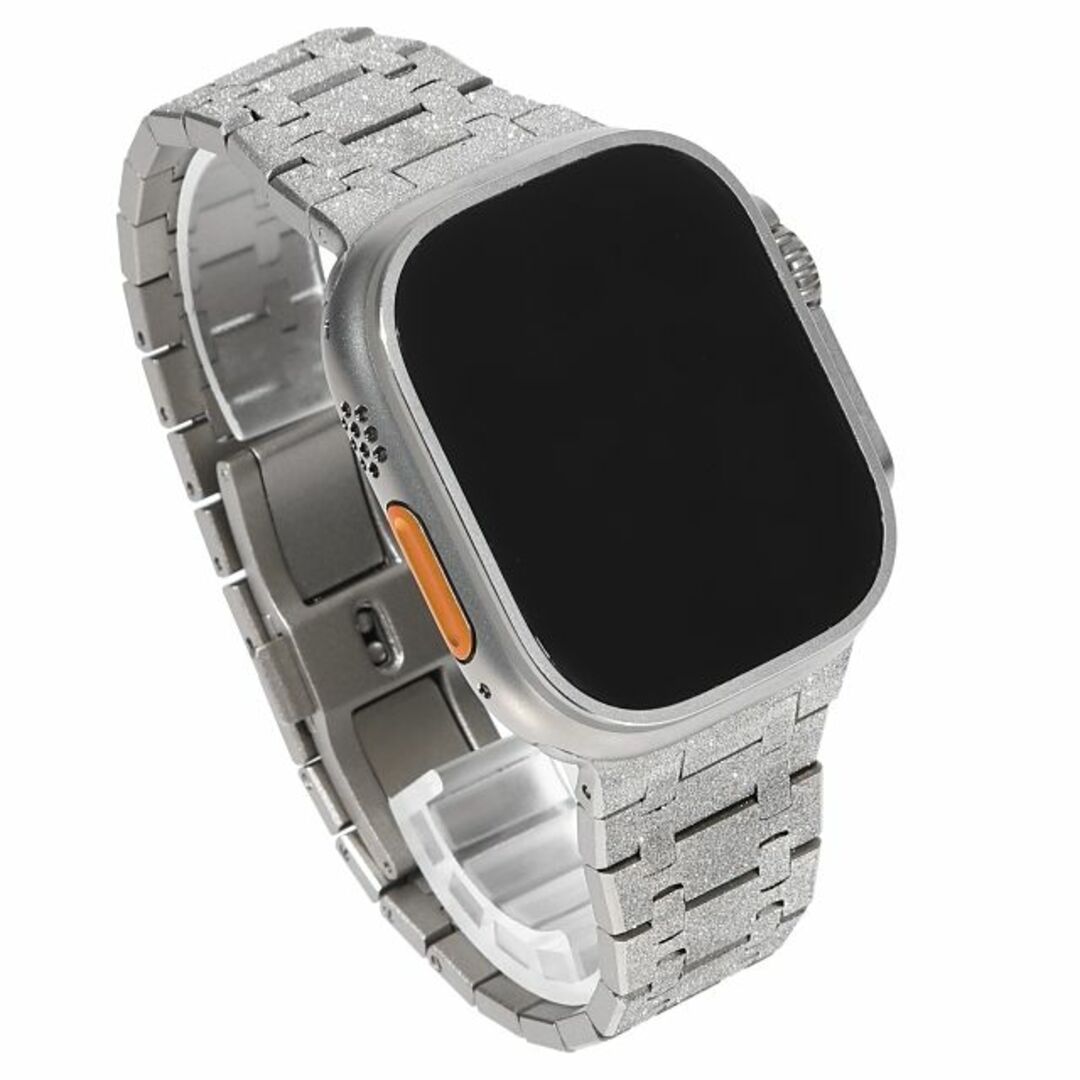Apple Watch(アップルウォッチ)のアップルウォッチ ウルトラ チタン製 バンド フロステッド加工 45mm メンズの時計(金属ベルト)の商品写真
