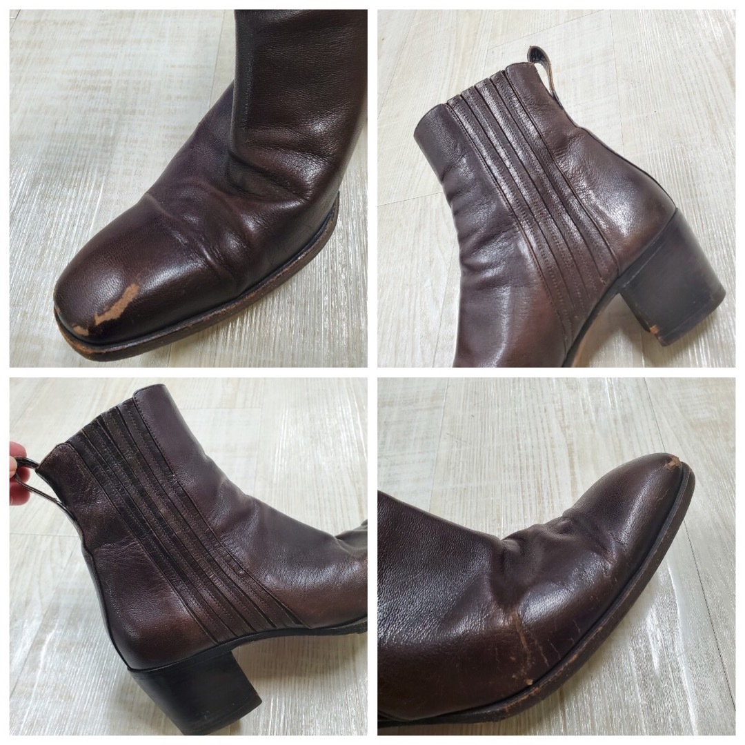 SAINT LAURENT ショートブーツ 39 - modasty-fashion.co.il