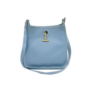 エルメス(HERMES)のHERMES エルメス ショルダーバッグ ヴェスパ PM 041108CK □J刻印 クシュベル ブルージーン ゴールド金具 良品 中古 52064(ハンドバッグ)