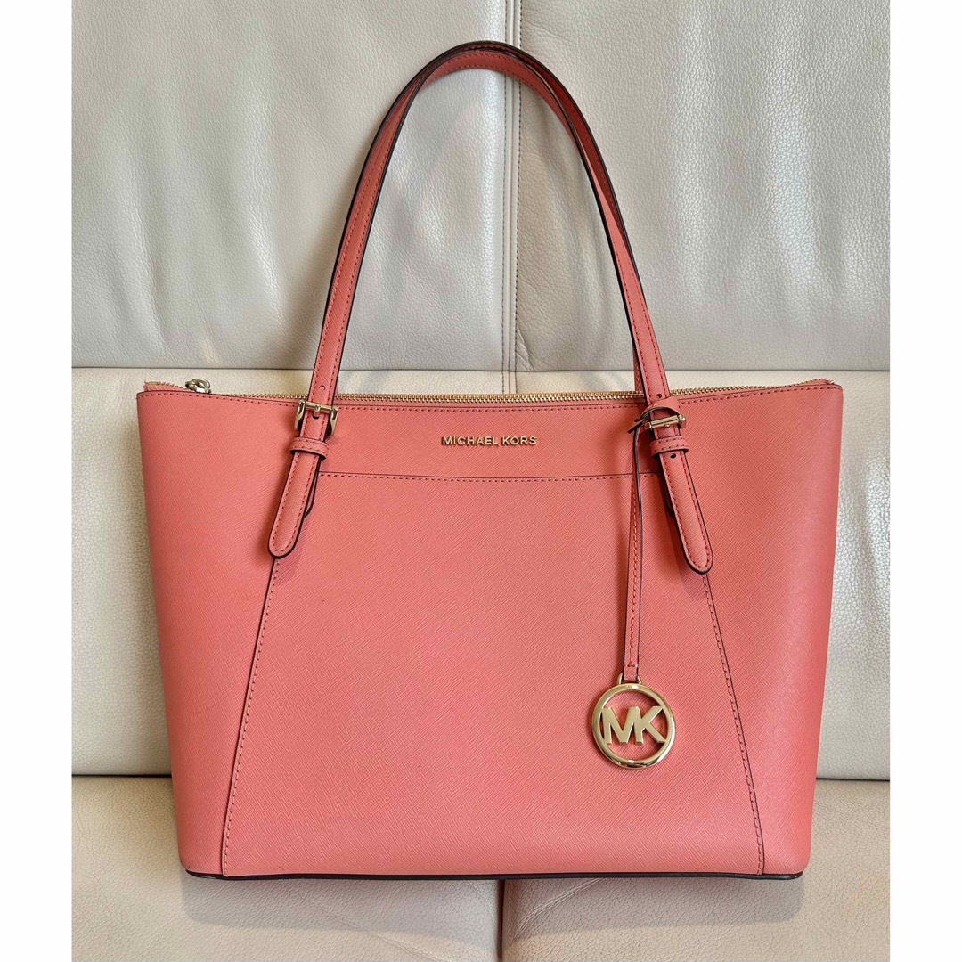 マイケルコース/Michael Kors  トートバッグ　サーモンピンク