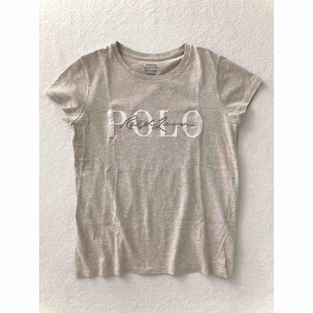 POLO RALPH LAUREN(ポロラルフローレン)のS 正規ポロラルフローレンpolo ralph laurenベージュTシャツ レディースのトップス(Tシャツ(半袖/袖なし))の商品写真