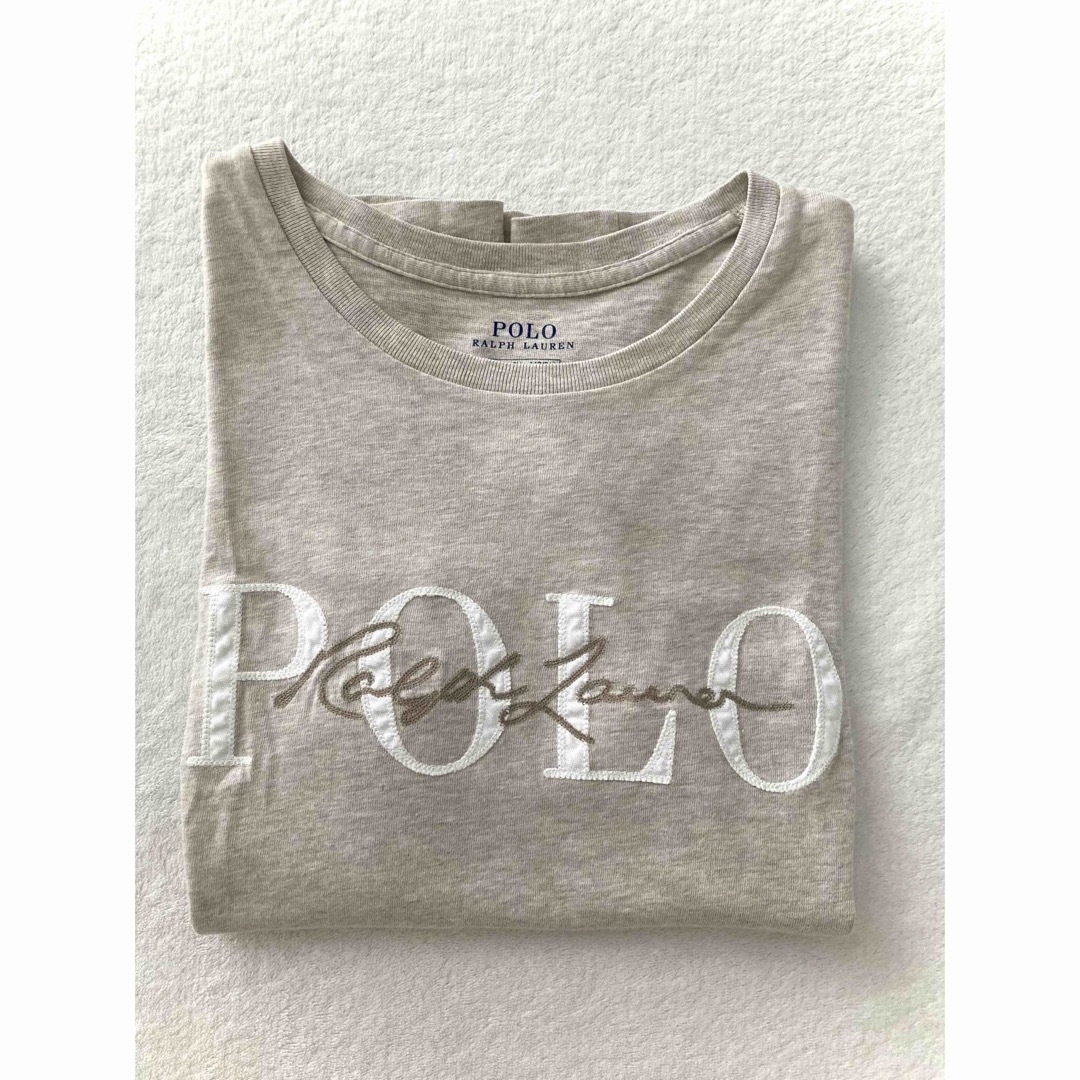 POLO RALPH LAUREN(ポロラルフローレン)のS 正規ポロラルフローレンpolo ralph laurenベージュTシャツ レディースのトップス(Tシャツ(半袖/袖なし))の商品写真