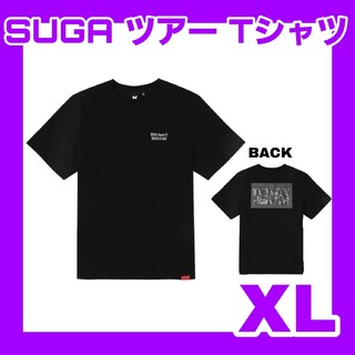 SUGA AgustD 黒 Tシャツ 限定 ツアー ティシャツ XL ユンギ