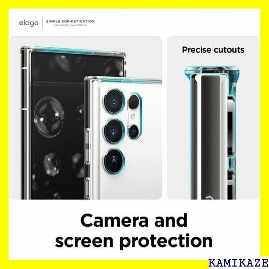 ☆在庫処分 elago Galaxy S23 Ultra ンスパレント 447 5
