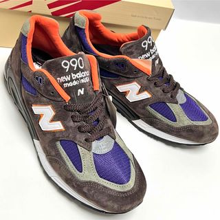 ニューバランス(New Balance)の27.5cm 新品 USA製 ニューバランス 990 V2 スニーカー ブラウン(スニーカー)