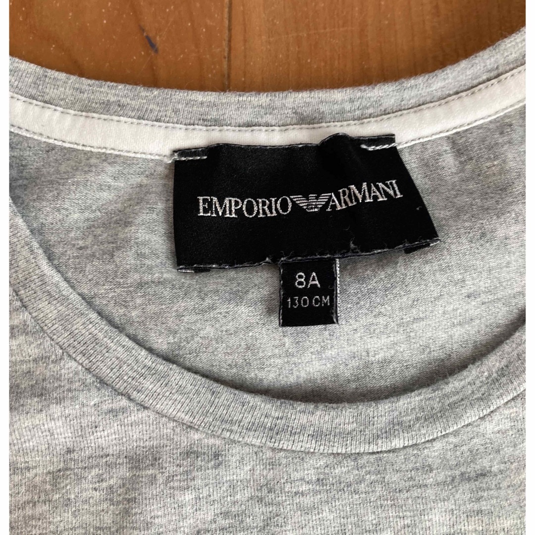 Emporio Armani(エンポリオアルマーニ)のエンポリオアルマーニ　ARMANI 半袖Tシャツ 8a 130cm 120cm キッズ/ベビー/マタニティのキッズ服女の子用(90cm~)(Tシャツ/カットソー)の商品写真