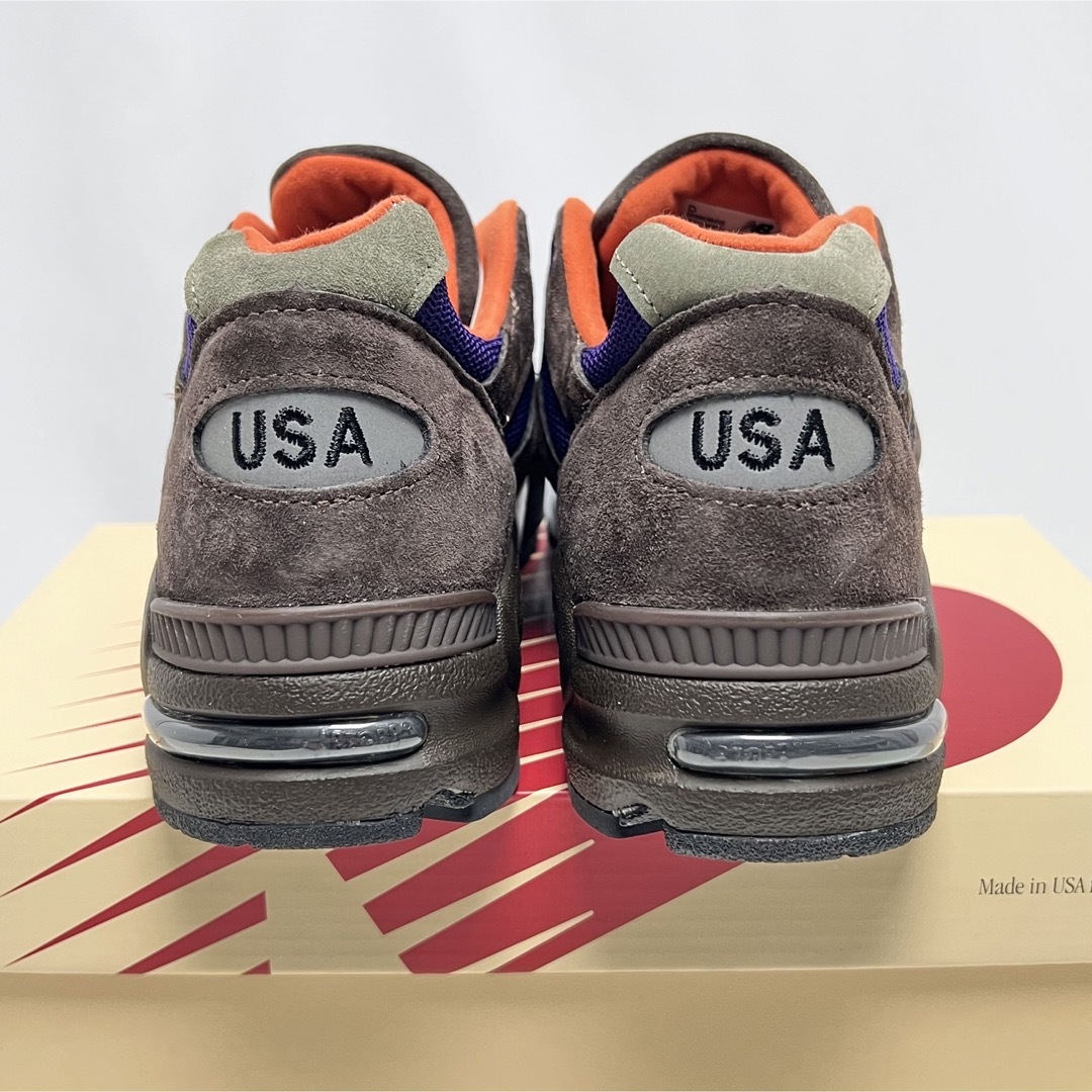 New Balance(ニューバランス)の28cm 新品 USA製 ニューバランス 990 V2 スニーカー ブラウン メンズの靴/シューズ(スニーカー)の商品写真