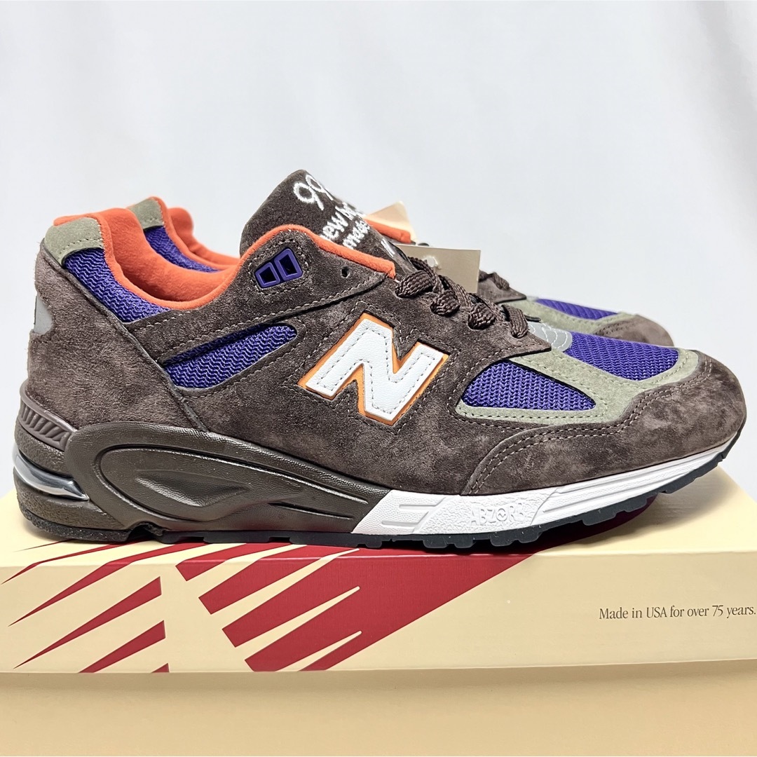 【新品】希少New Balance Made in USA 990 v2 BR2