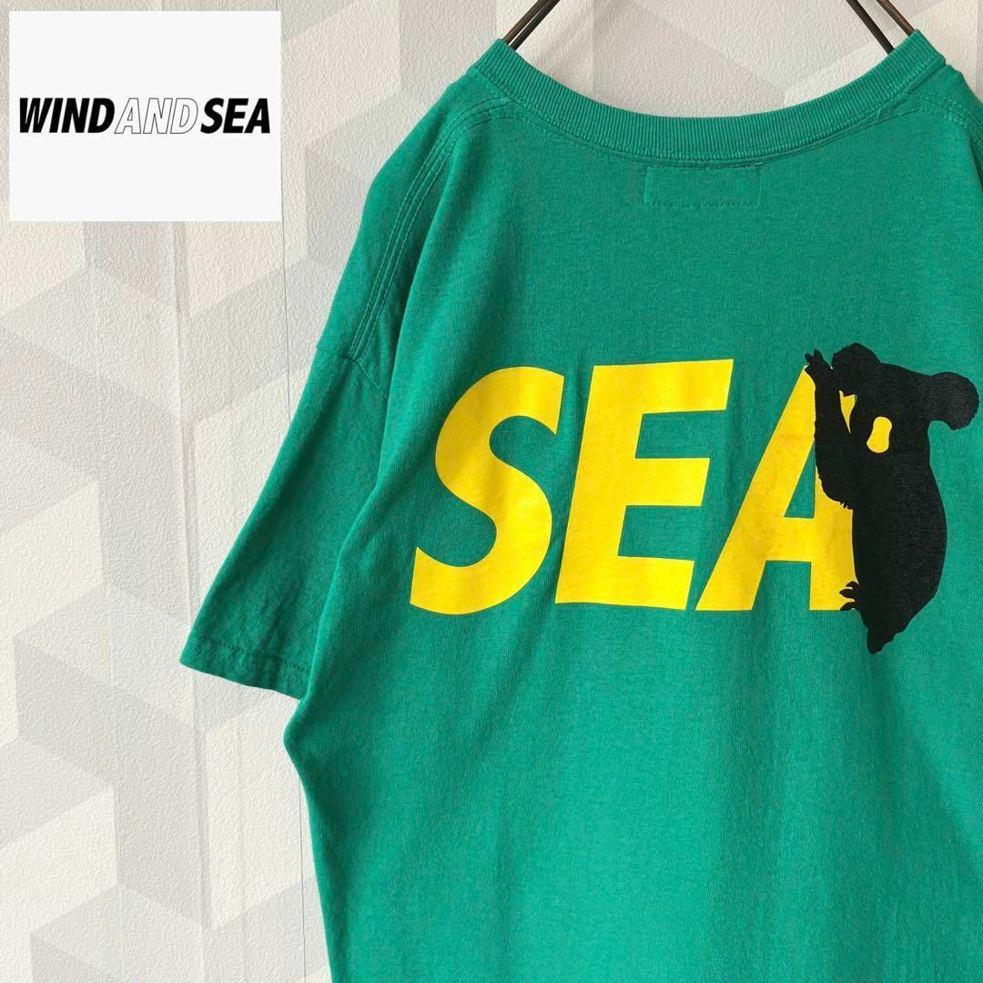 wind and sea】バックプリント コアラ Tシャツ ウィンダンシー 緑 - T ...