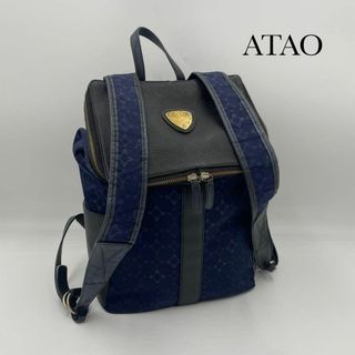 【美品】ATAO ミッドタウン リュック 4way オールレザー ベージュ