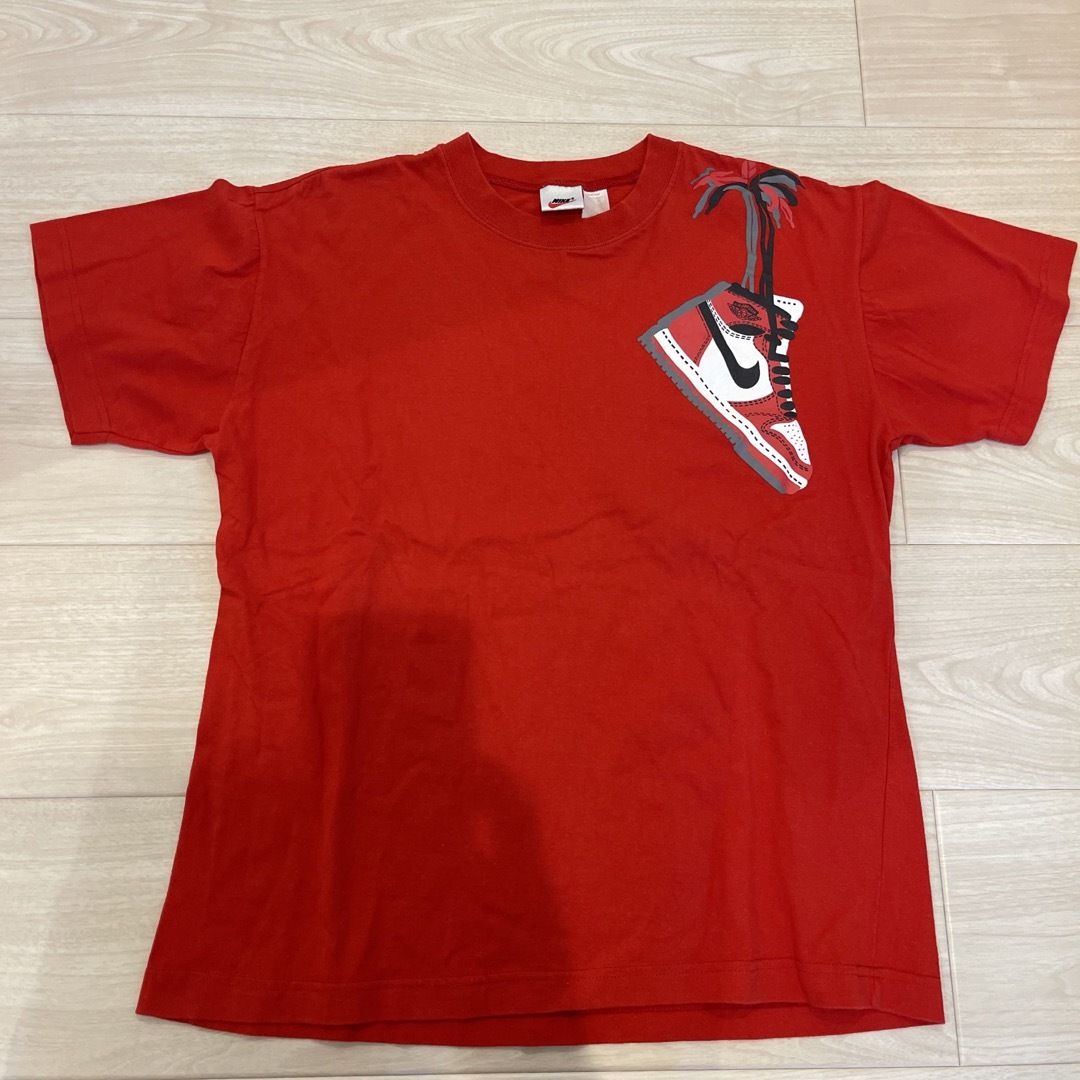 NIKE - NIKE jordan1 90's Nike 肩掛け ジョーダンTシャツ VTGの NIKE - NIKE jordan1 90's Nike 肩掛け ジョーダンTシャツ VTGの
