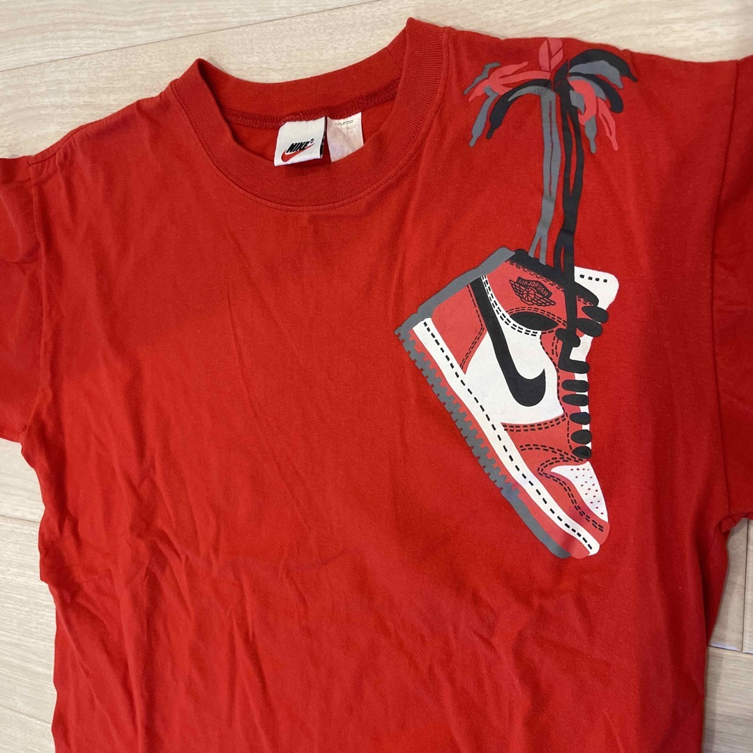 NIKE - NIKE jordan1 90's Nike 肩掛け ジョーダンTシャツ VTGの NIKE - NIKE jordan1 90's Nike 肩掛け ジョーダンTシャツ VTGの