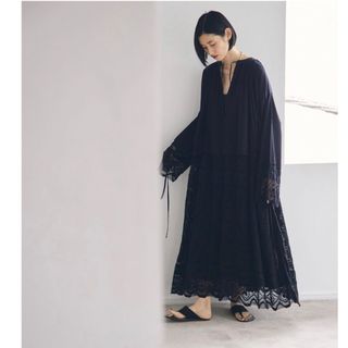 トゥデイフル(TODAYFUL)のトゥデイフル  Church Lace Dress サイズ36(ロングワンピース/マキシワンピース)