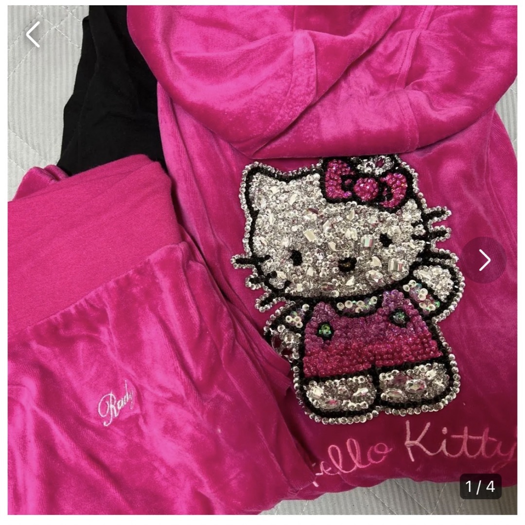 Rady キティちゃん セットアップ ビジュー セトア S Rady キティちゃん セットアップ ビジュー セトア S