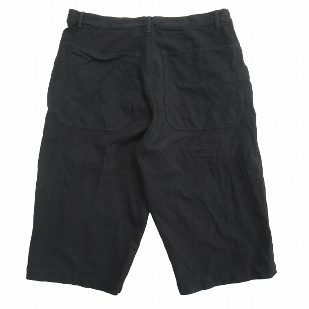 09ss コムデギャルソンオムプリュス 製品染め ポリ縮絨加工 ハーフ パンツ comme des garcons homme plus ポリ縮ショーツ