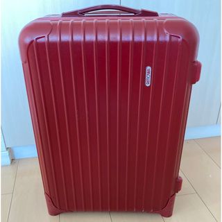 リモワ(RIMOWA)の美品廃盤 リモワ サルサ 2輪 二輪 レッド 33L(スーツケース/キャリーバッグ)