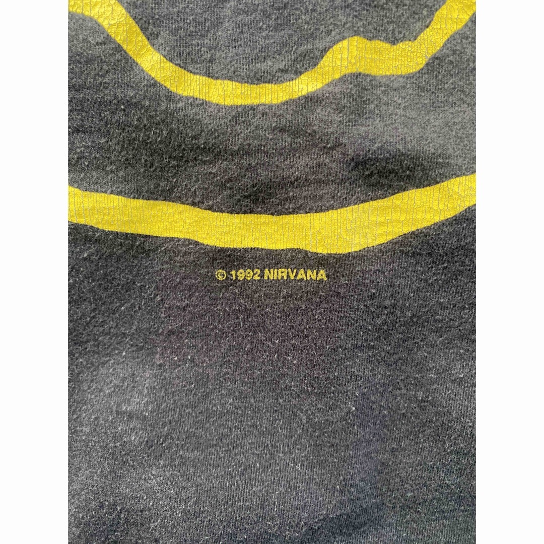 90'S NIRVANA  スマイルTシャツ ヴィンテージ  サイズXL メンズのトップス(Tシャツ/カットソー(半袖/袖なし))の商品写真