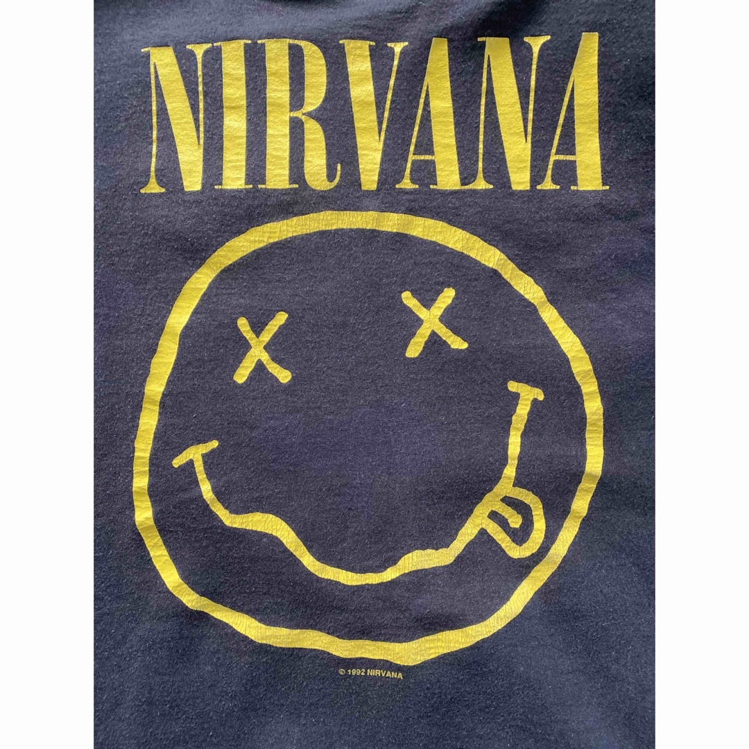 90'S NIRVANA  スマイルTシャツ ヴィンテージ  サイズXL メンズのトップス(Tシャツ/カットソー(半袖/袖なし))の商品写真