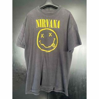 90'S NIRVANA  スマイルTシャツ ヴィンテージ  サイズXL(Tシャツ/カットソー(半袖/袖なし))