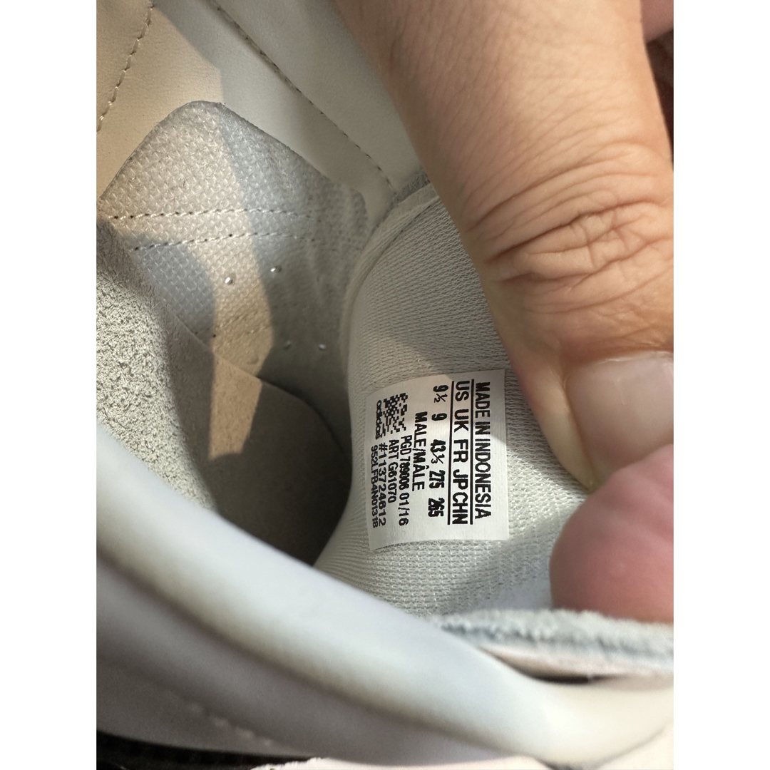 adidas(アディダス)の2016 adidas スーパースター 80s 白×黒 US9.5 新品 メンズの靴/シューズ(スニーカー)の商品写真
