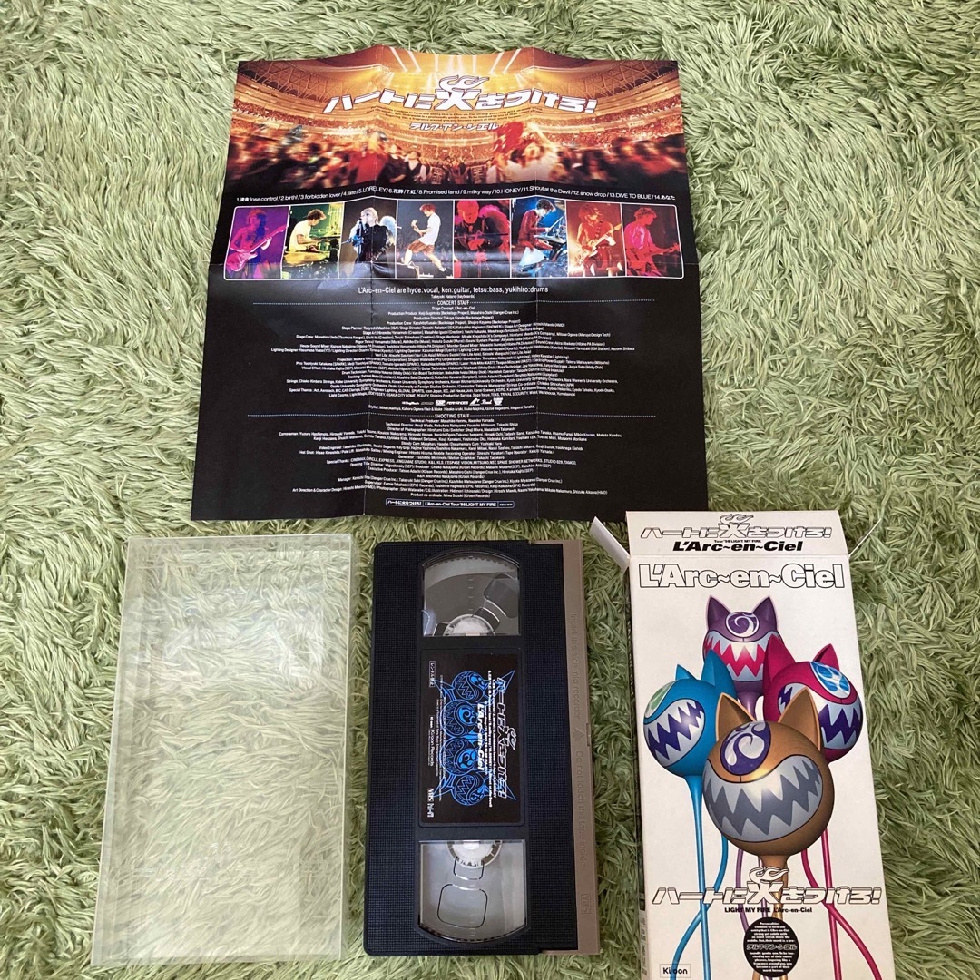 L'Arc～en～Ciel(ラルクアンシエル)のL'Arc〜en〜Ciel ランク・アン・シエル　VHS まとめ売り エンタメ/ホビーのDVD/ブルーレイ(ミュージック)の商品写真