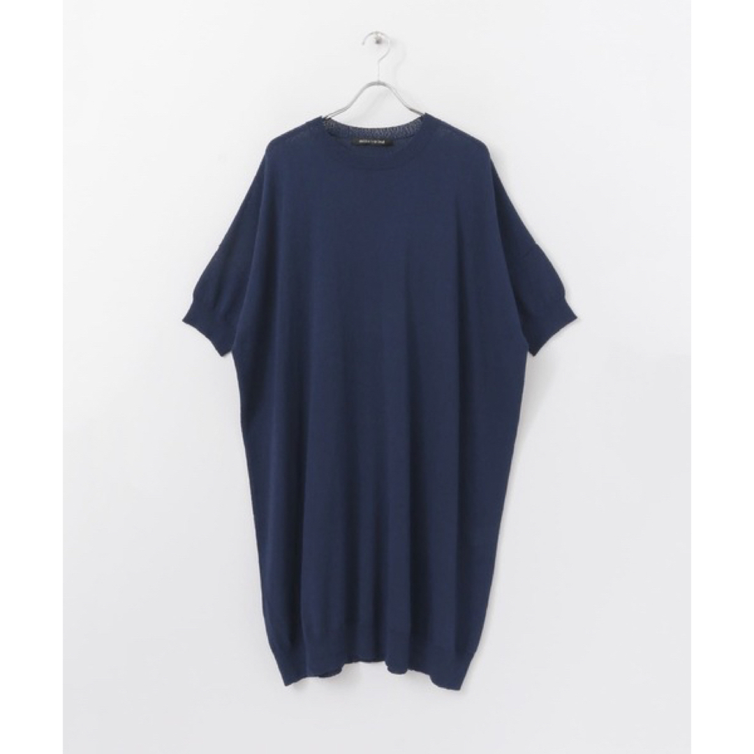 mizuiro ind - 【mizuiroind】crew neck half slv onepieceの通販 by