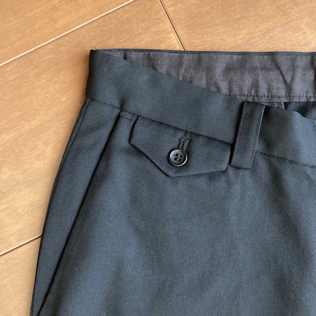 UNITED ARROWS(ユナイテッドアローズ)のRYO TAKASHIMA L ウールパンツ 黒・ブラック メンズのパンツ(スラックス)の商品写真
