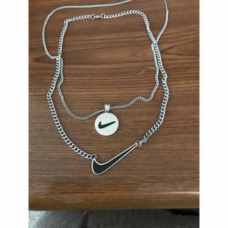 当日発送可‼️NIKE LOGOネックレス　シルバー