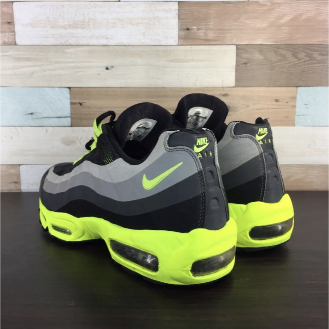 NIKE AIR MAX 95 NO SEW GREY×VOLT 28cm