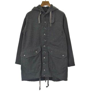 エンジニアードガーメンツ(Engineered Garments)のエンジニアドガーメンツ フリースモッズコート グレー XXS(モッズコート)