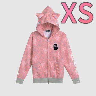 美品 A BATHING APE ロゴパーカー NIGO期 レディース XS