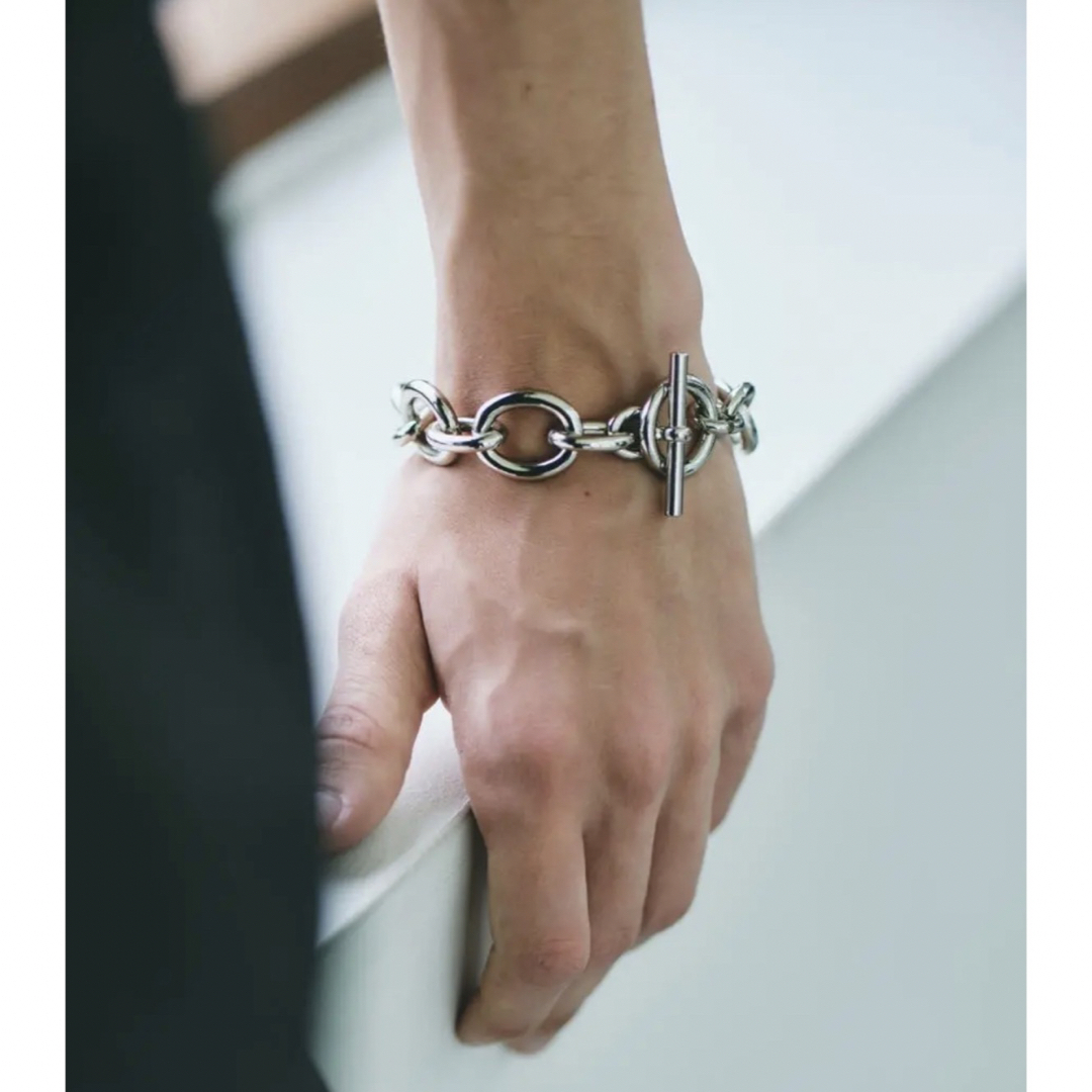 LIDNM(リドム)のWYM LIDNM ブレスレット　CHUNKY CHAIN BRACELET メンズのアクセサリー(ブレスレット)の商品写真