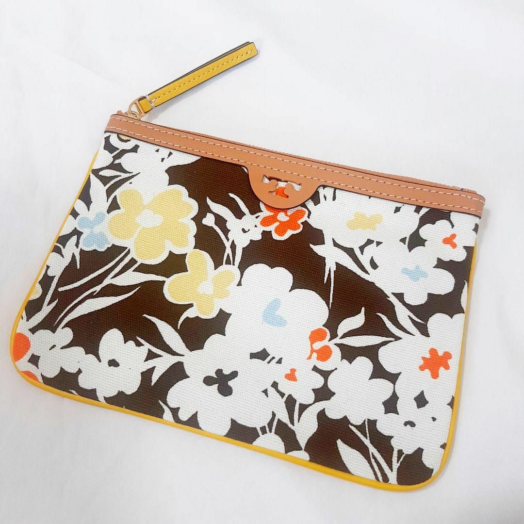 TORY BURCH トリーバーチ ロゴポーチ 新品 - ポーチ