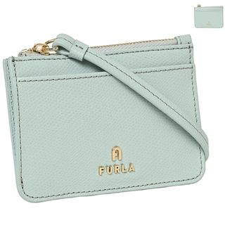 フルラ(Furla)のフルラ FURLA カードケース S CAMELIA パスケース リストレット付き トップジップ フラグメントケース キーリング 2023年秋冬新作 WP00323 ARE000 (名刺入れ/定期入れ)