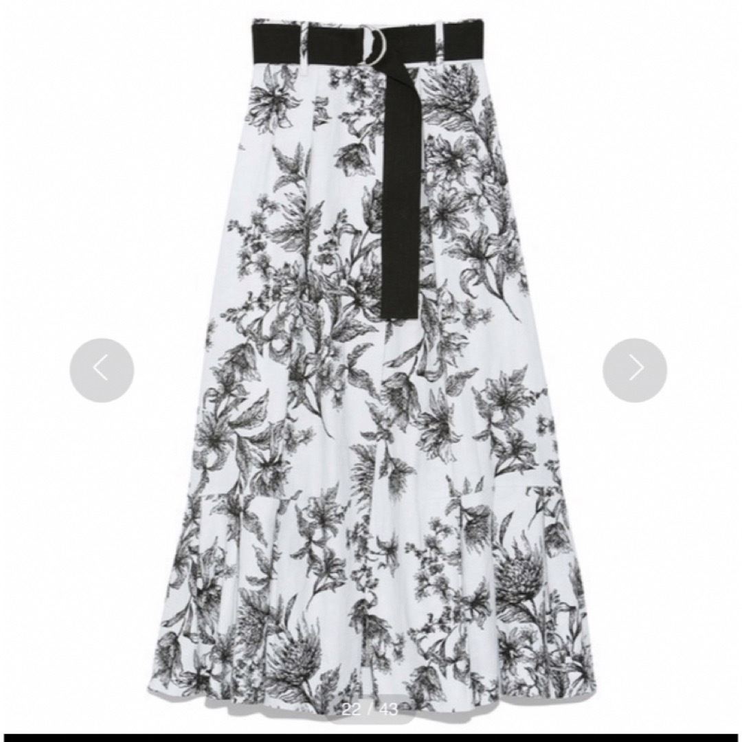 SNIDEL(スナイデル)のSNIDEL ベルティッドタックスカート レディースのスカート(ロングスカート)の商品写真