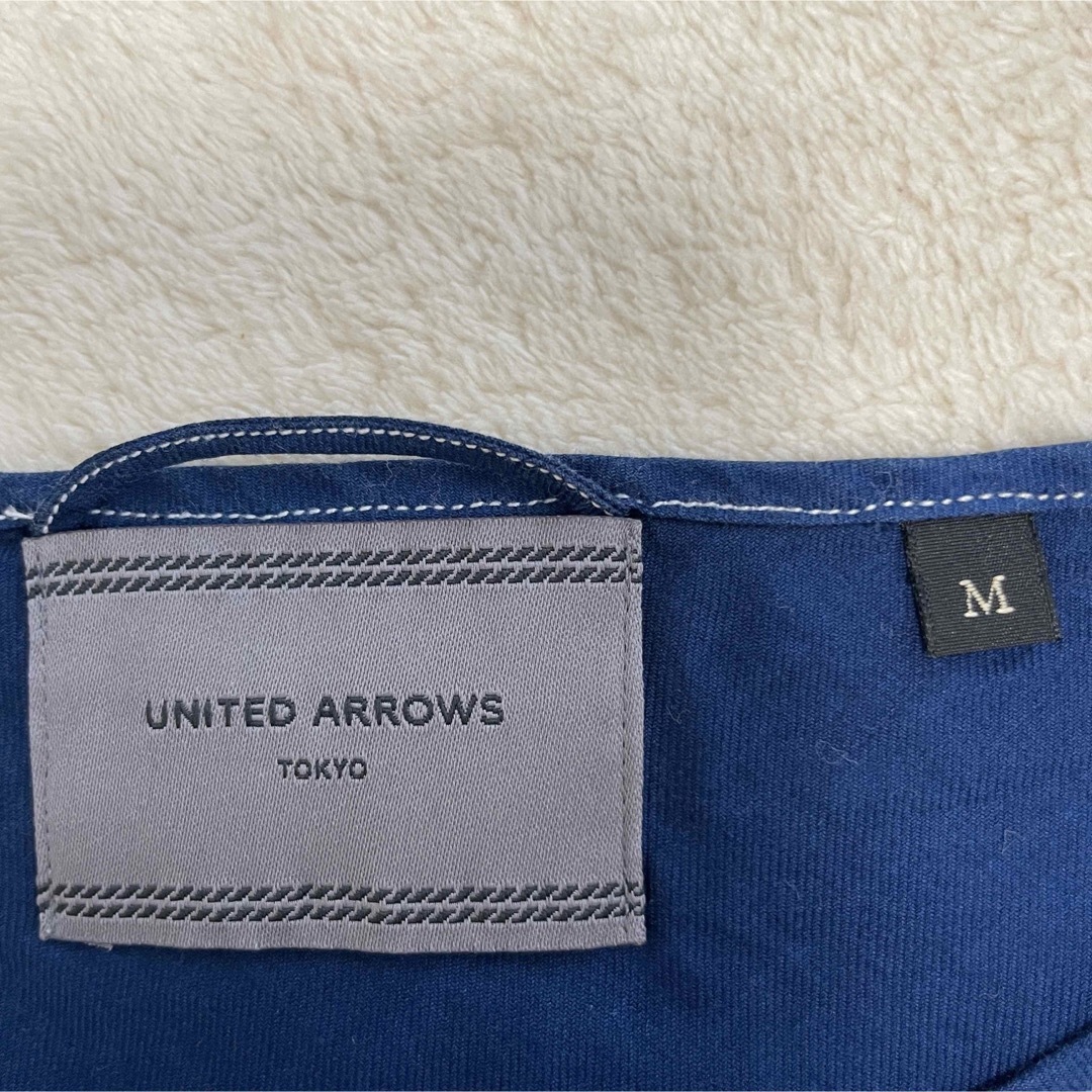 UNITED ARROWS - ユナイテッドアローズ 薄手 Tシャツ コットン 紺 ...