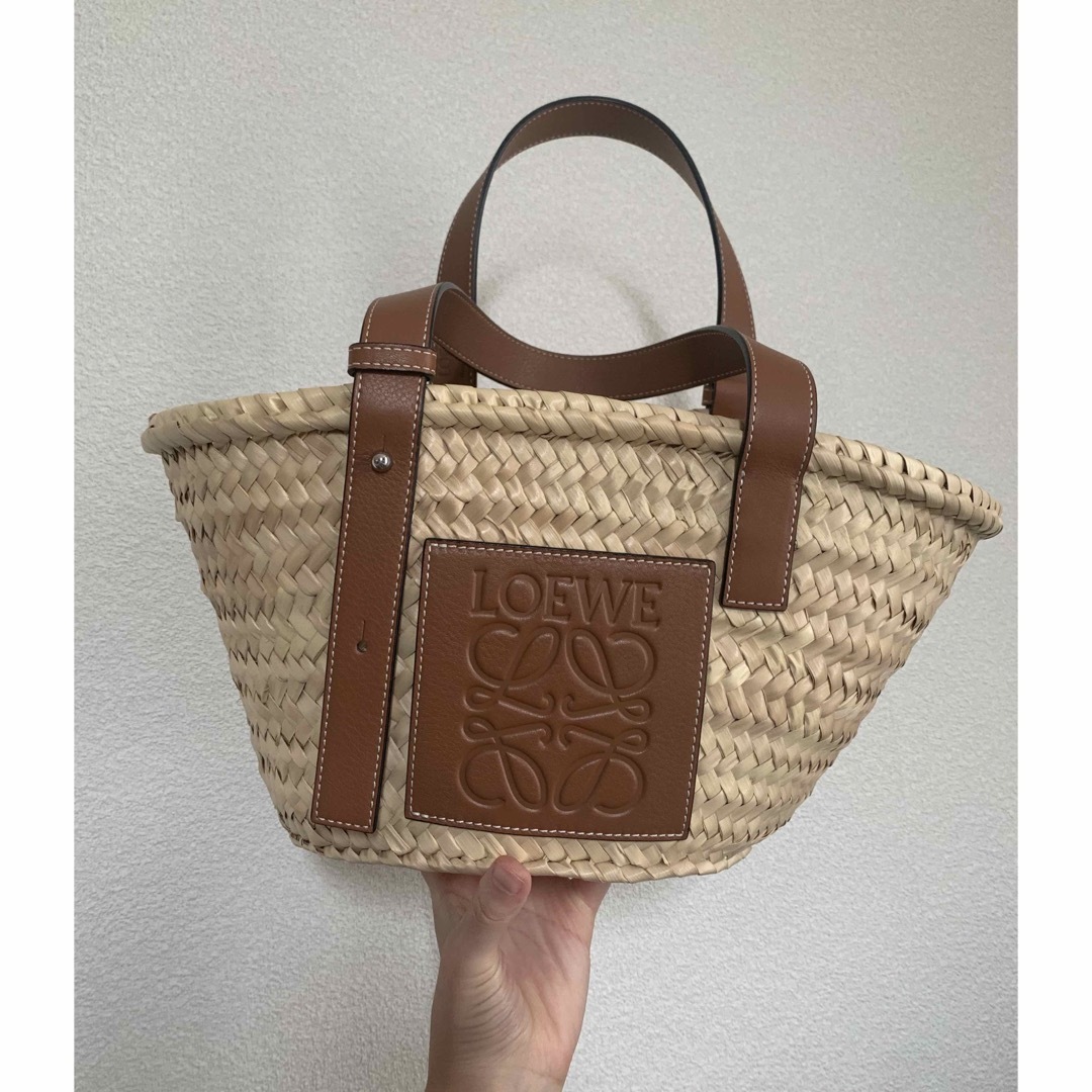 LOEWE カゴバック 美品 袋付き