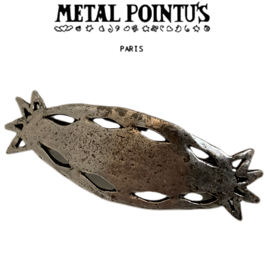 METAL POINTUS PARIS VINTAGE フランス製 バレッタ 1