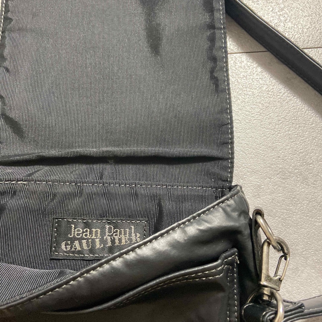 JEAN PAUL GAULTIER レザー ショルダーバック - ショルダーバッグ